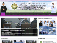 Tablet Screenshot of firqotunnajiyah.com
